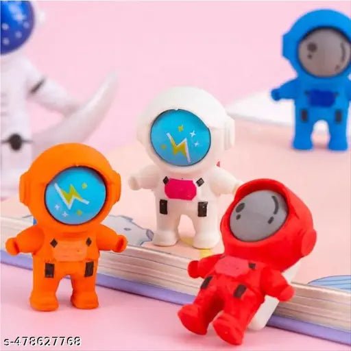 Colorful and Cute Astronaut Eraser for kids (Pack of 4) - infinityexculsivestore.com