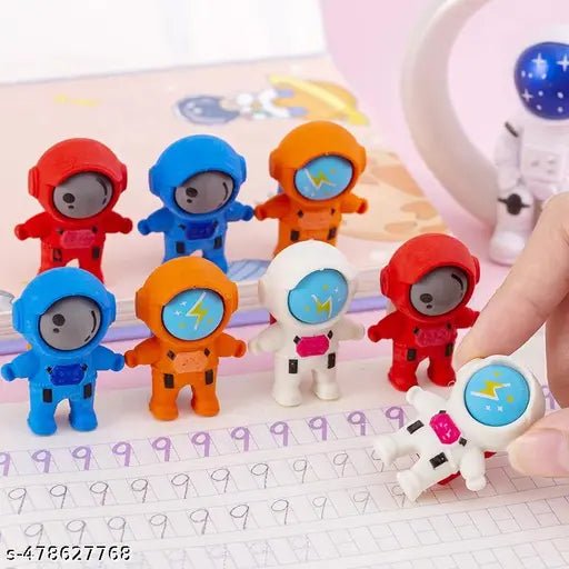 Colorful and Cute Astronaut Eraser for kids (Pack of 4) - infinityexculsivestore.com