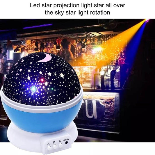 Colour Changing Good Night Star Master Rotating Projection Night Lamp - infinityexculsivestore.com