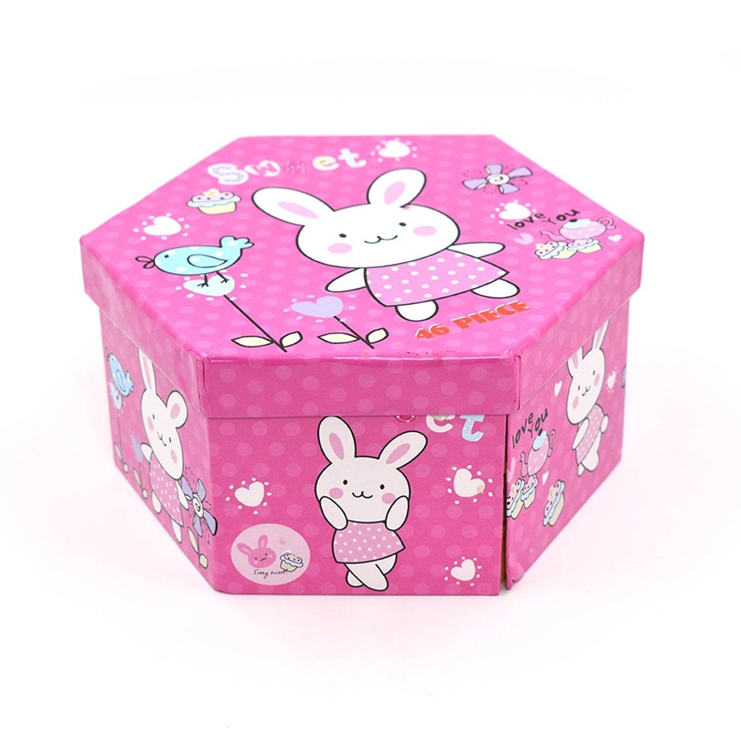 Colouring Combo Colors Box Color Pencil,Crayons, Water Color, Sketch Pens Set of 46 - infinityexculsivestore.com