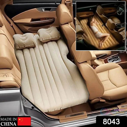 Comfy Car Camping: Inflatable Bed with Pillows & Pump (Portable) - infinityexculsivestore.com