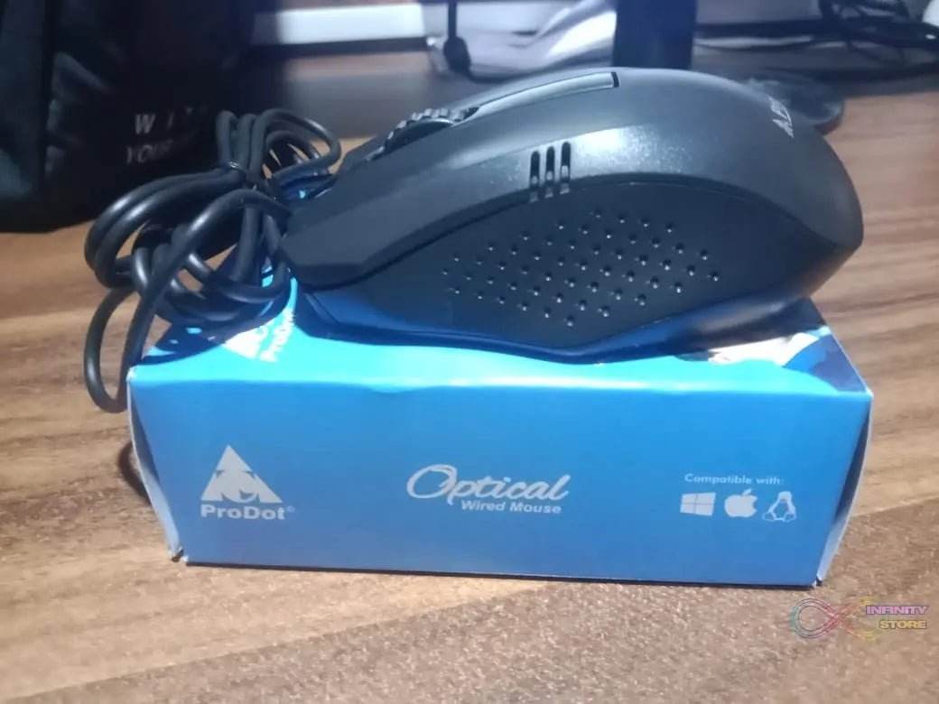 Computer / Laptop Wired Optical Mouse (1 Pc) - infinityexculsivestore.com