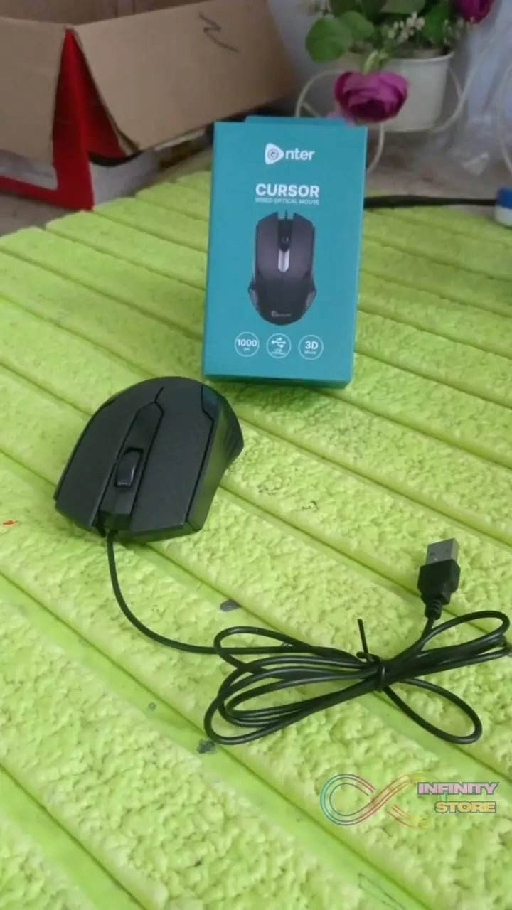 Computer / Laptop Wired Optical Mouse (1 Pc) - infinityexculsivestore.com