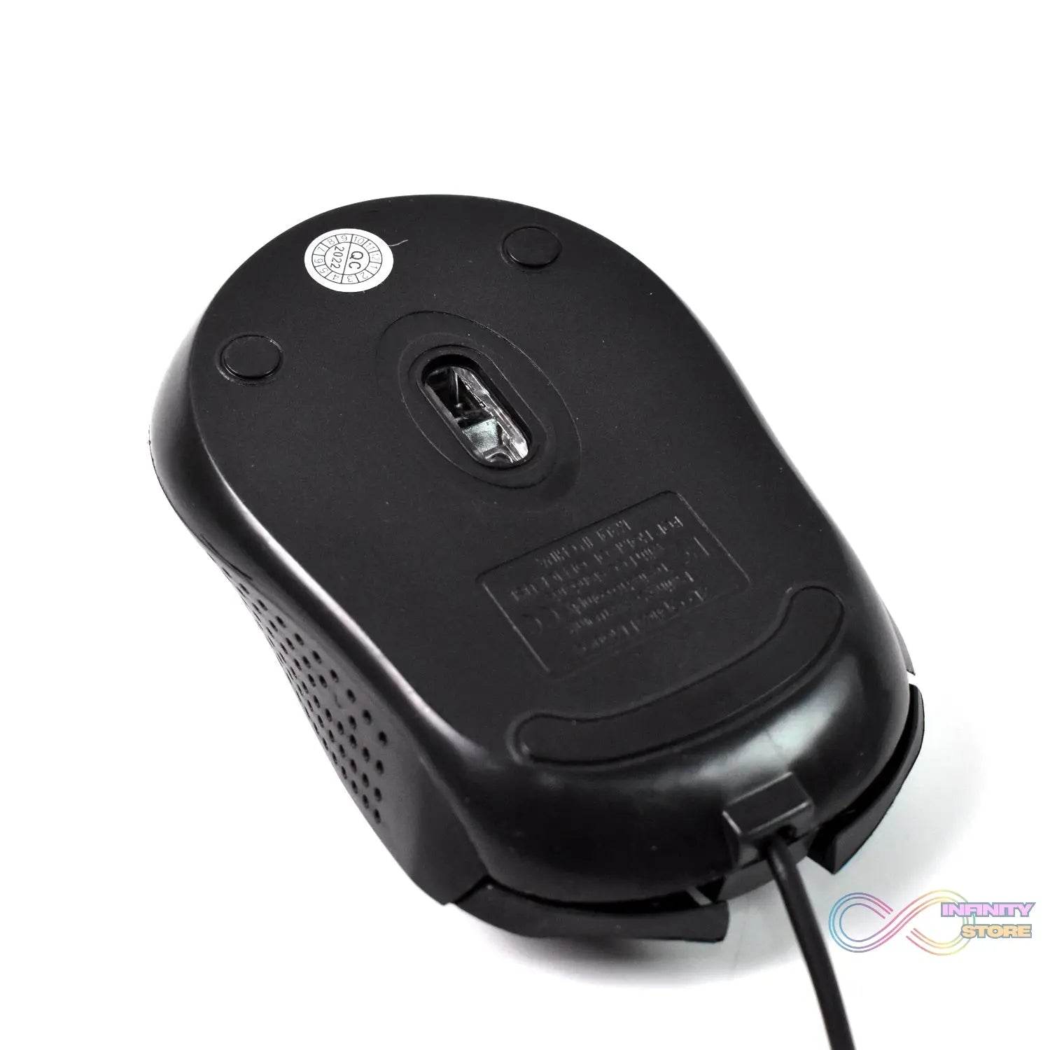Computer / Laptop Wired Optical Mouse, M-022 (1 Pc) - infinityexculsivestore.com