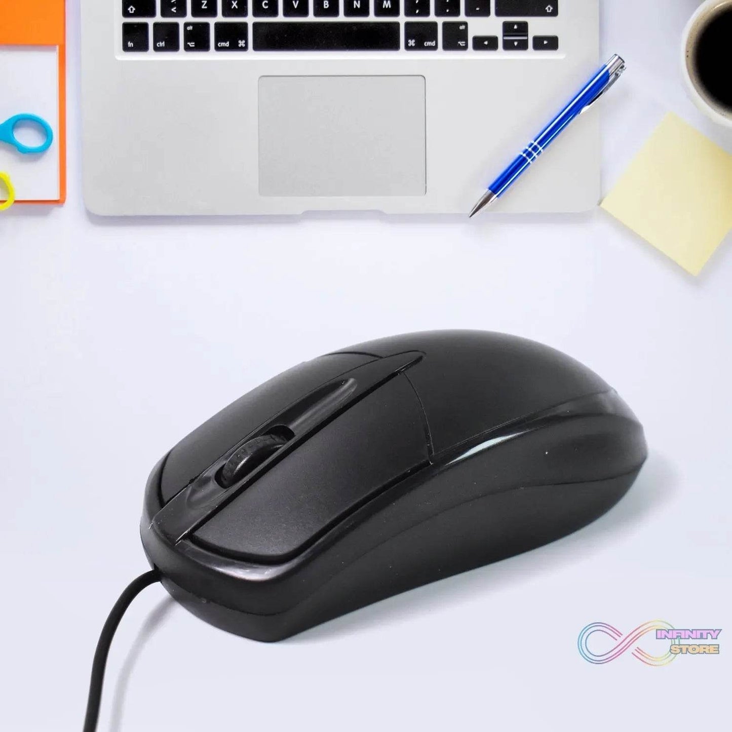 Computer / Laptop Wired Optical Mouse, M- 045 (1 Pc) - infinityexculsivestore.com