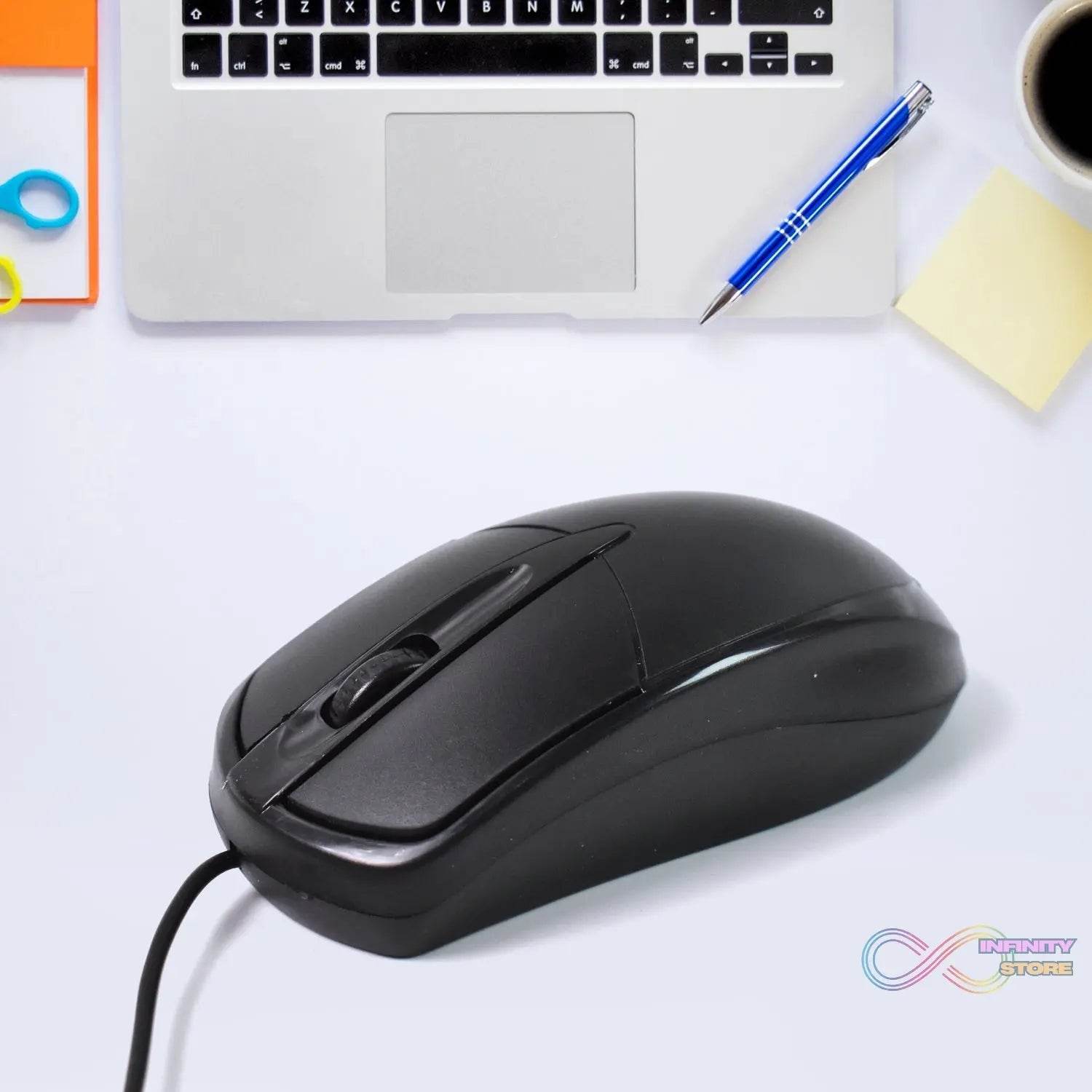 Computer / Laptop Wired Optical Mouse, M- 045 (1 Pc) - infinityexculsivestore.com