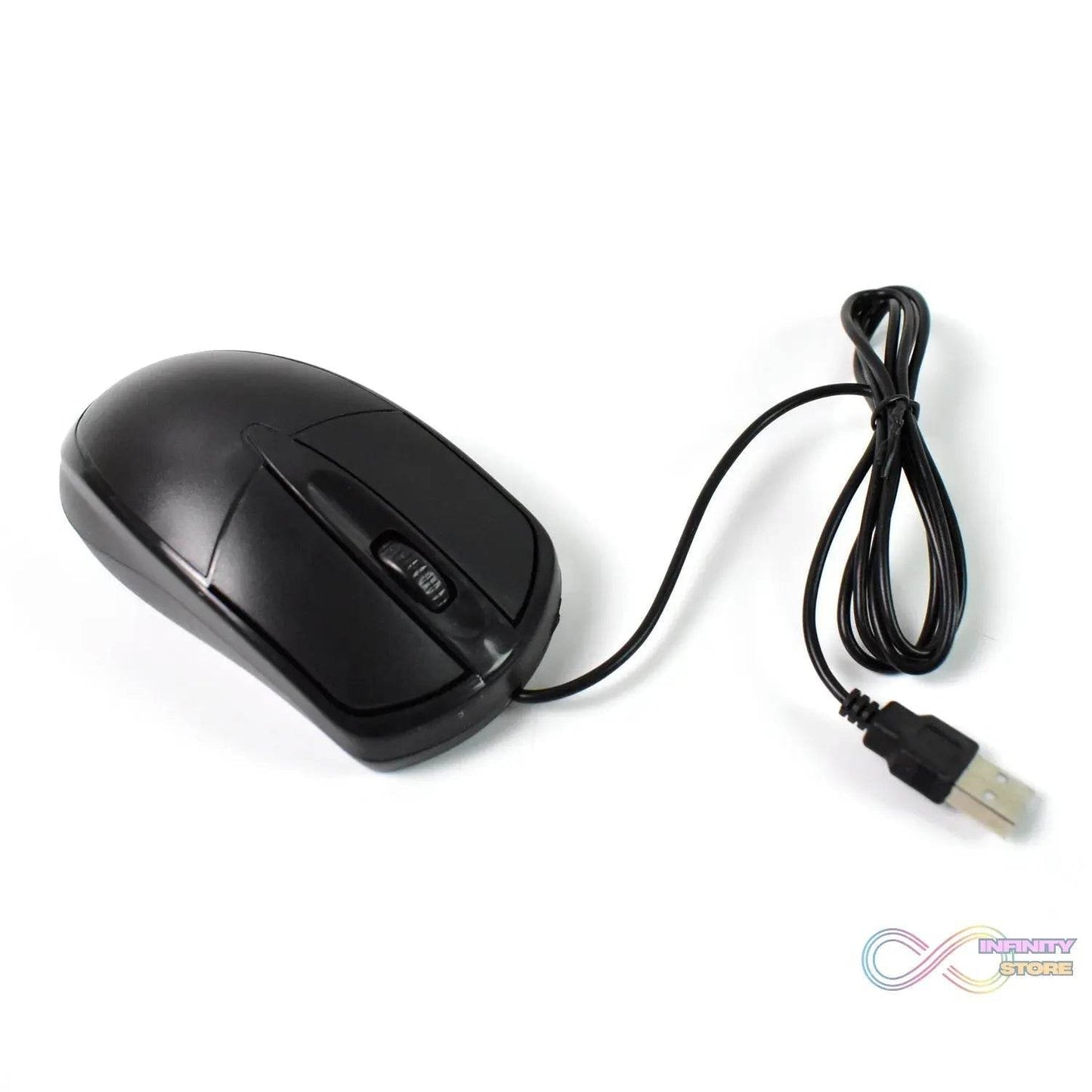 Computer / Laptop Wired Optical Mouse, M- 045 (1 Pc) - infinityexculsivestore.com