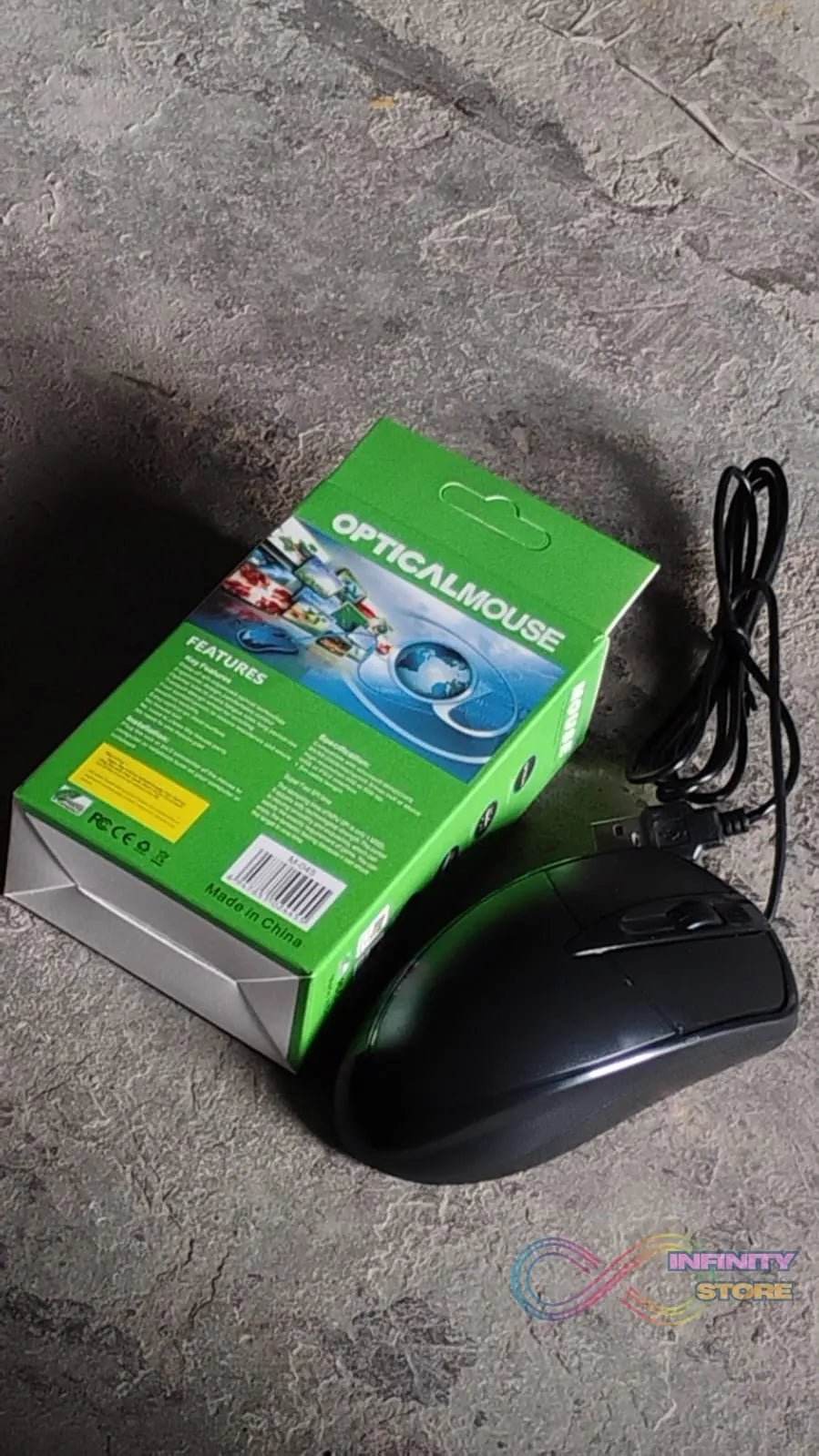 Computer / Laptop Wired Optical Mouse, M- 045 (1 Pc) - infinityexculsivestore.com