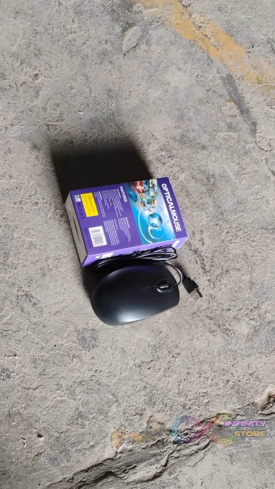 Computer / Laptop Wired Optical Mouse, M- 111 (1 Pc) - infinityexculsivestore.com