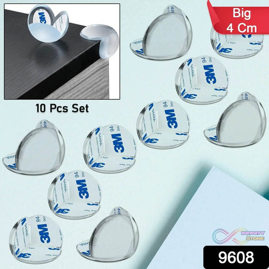 Corner / Edge Guards Clear Corner Protectors (Big 4 Cm / 10 Pcs Set) - infinityexculsivestore.com
