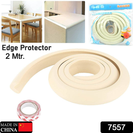 Corner Proofing Edge Protector Safe Corner Cushion for Table, Baby Safety Bumper Guard,Furniture, Bed, Soft Rubber Corner Protectors for Kids (2 Mtr) - infinityexculsivestore.com