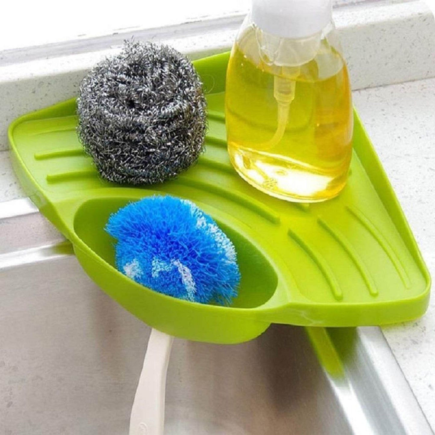 Corner Sink Strainer For Draining Kitchen Waste In Sinks And Wash Basins. - infinityexculsivestore.com