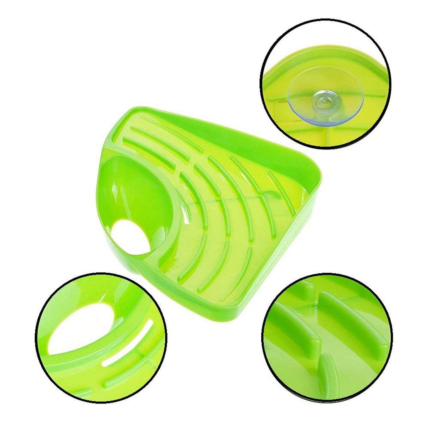 Corner Sink Strainer For Draining Kitchen Waste In Sinks And Wash Basins. - infinityexculsivestore.com