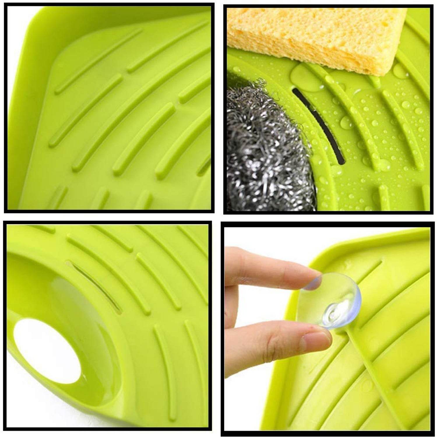 Corner Sink Strainer For Draining Kitchen Waste In Sinks And Wash Basins. - infinityexculsivestore.com