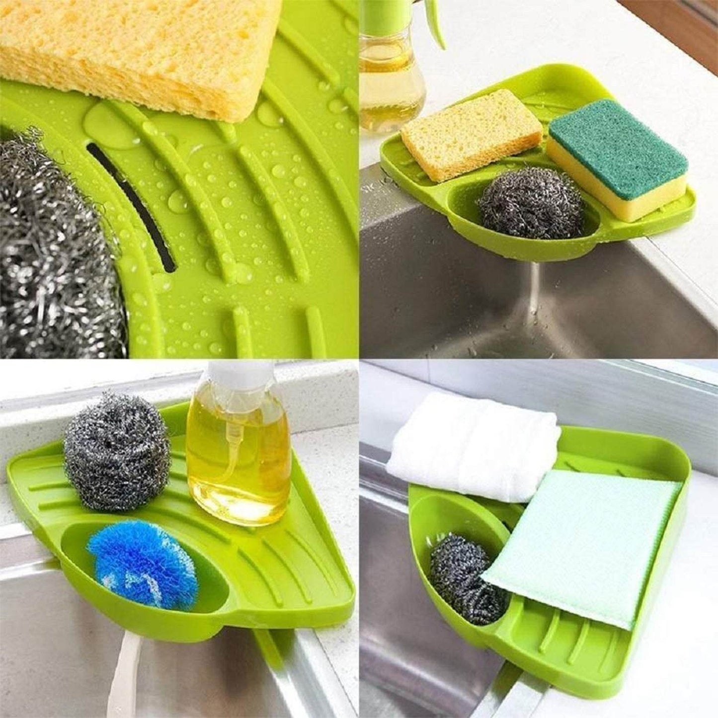 Corner Sink Strainer For Draining Kitchen Waste In Sinks And Wash Basins. - infinityexculsivestore.com