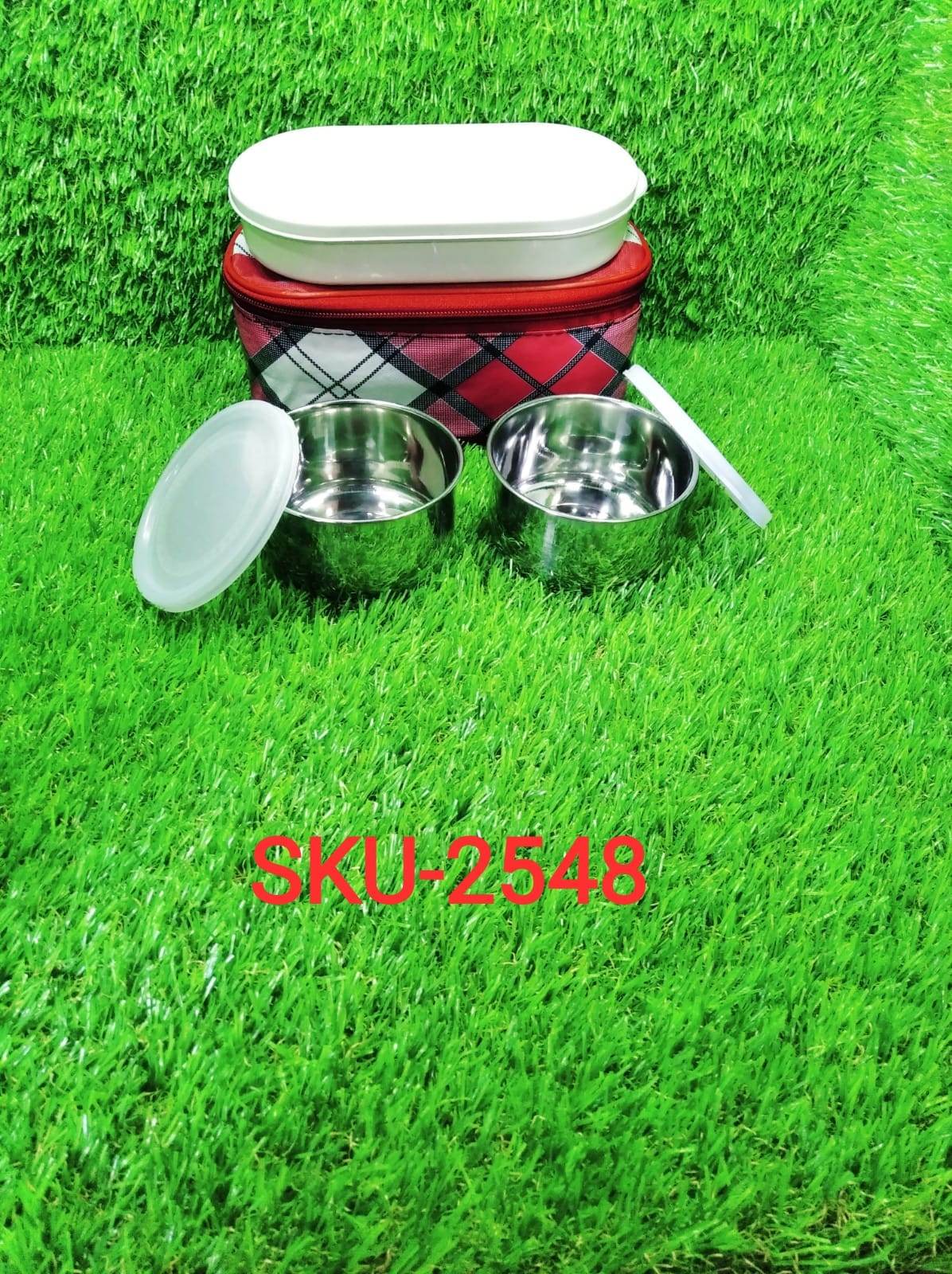 Corporate Lunch Stainless Steel Containers (Set of 3) - infinityexculsivestore.com