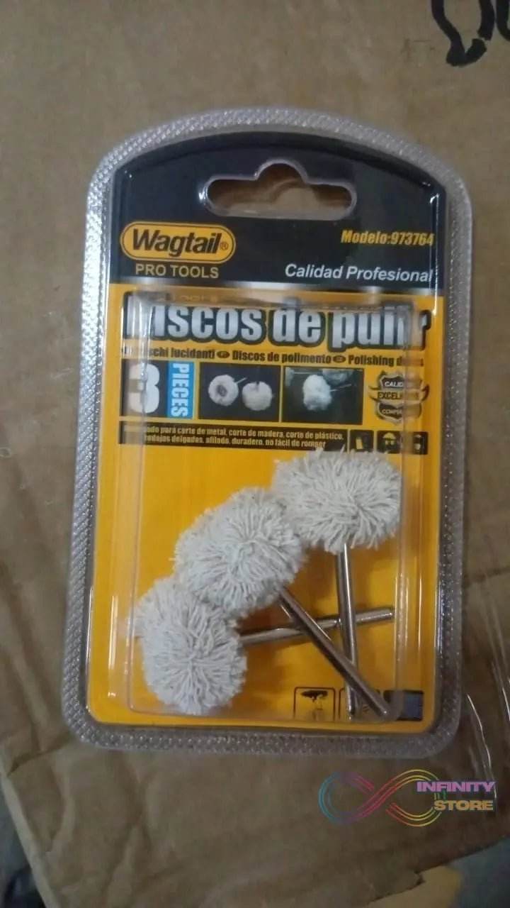 Cotton Polishing Buffing Wheel for Dremel Polishing Kit (3 Pc Set) - infinityexculsivestore.com