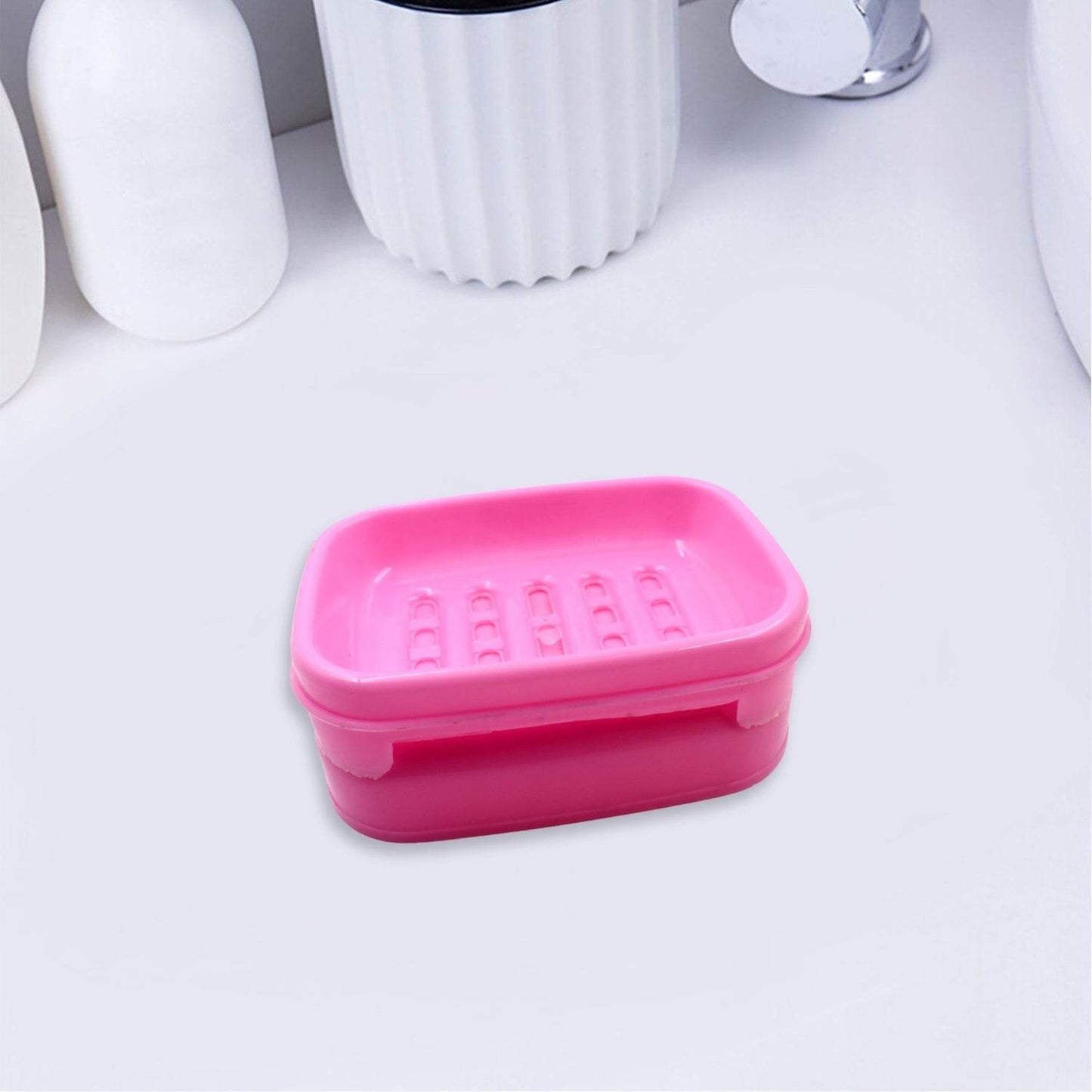 Covered Soap keeping Plastic Case for Bathroom use - infinityexculsivestore.com