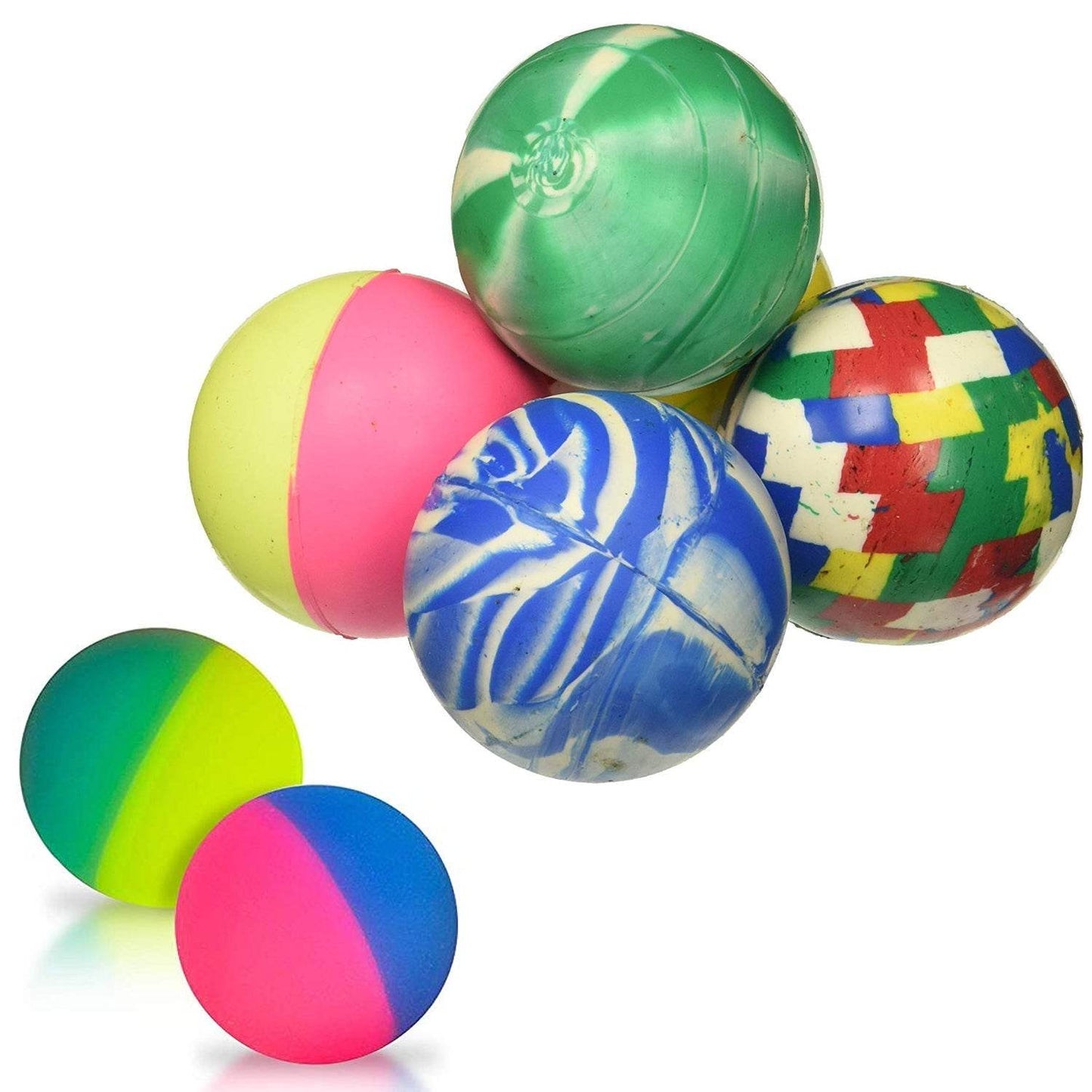 Crazy Bouncy Jumping Balls Set of 14Pcs - infinityexculsivestore.com