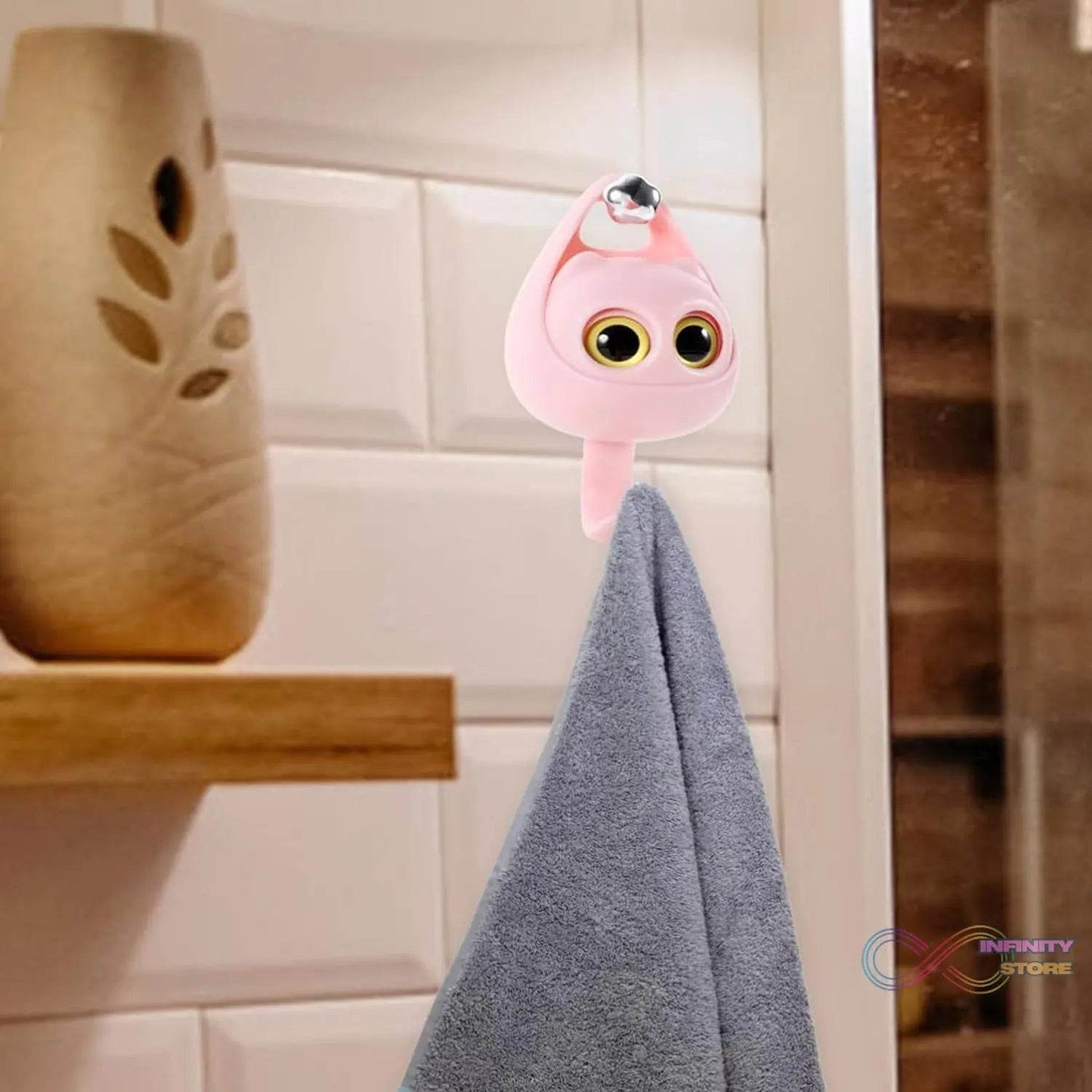 Creative Adhesive Coat Hook Wink Cat Hook (1 Pc) - infinityexculsivestore.com