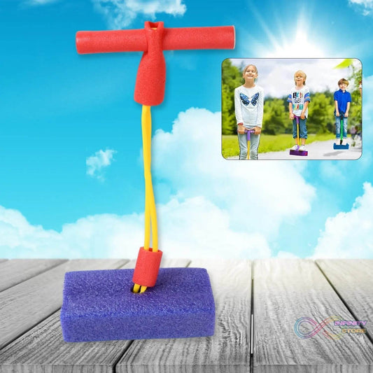 Creative Fitness Jumper for Kids by New Bounce | Safe, Bouncy Toy for Toddlers | Fun Foam Hopper for Children | Squeaks with Each Hop | Great Gift for Girls and Boys (1 Pc) - infinityexculsivestore.com