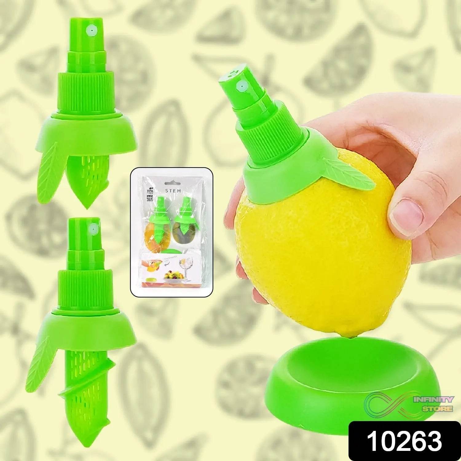 Creative Lemon Sprayer Fruit Juice Citrus Lime Juicer (3 Pcs Set) - infinityexculsivestore.com