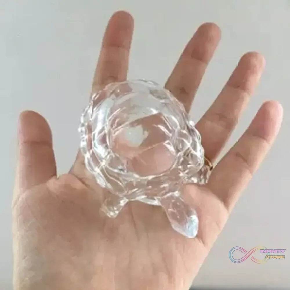 Crystal Glass Turtle-Tortoise for Feng Shui and Vastu - infinityexculsivestore.com