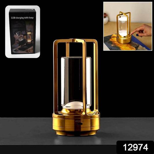 Crystal Lantern Lamp, Crystal Lantern Table Lamp, 3 Colors Rechargeable Cordless Led Lights for Restaurant / Bedroom Lights (1 Pc) - infinityexculsivestore.com