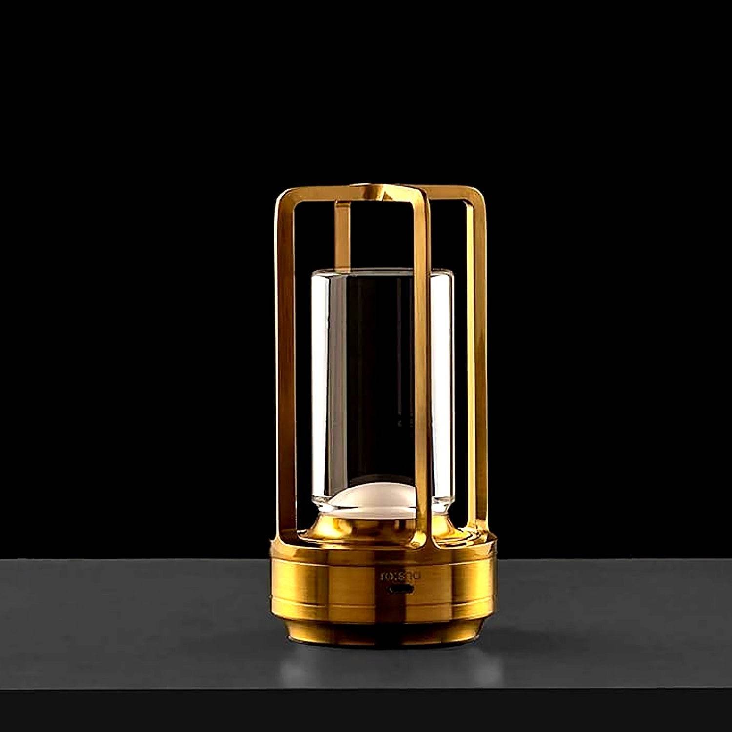 Crystal Lantern Lamp, Crystal Lantern Table Lamp, 3 Colors Rechargeable Cordless Led Lights for Restaurant / Bedroom Lights (1 Pc) - infinityexculsivestore.com