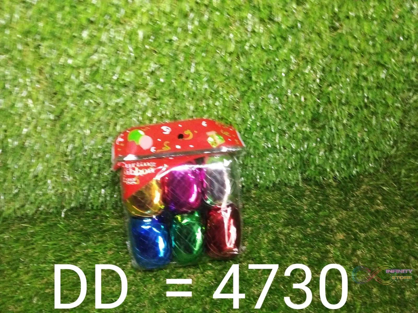 Curling Balloon Ribbon Roll for Gifts, Balloons & Crafts Pack of 6 (Multicolor) - infinityexculsivestore.com