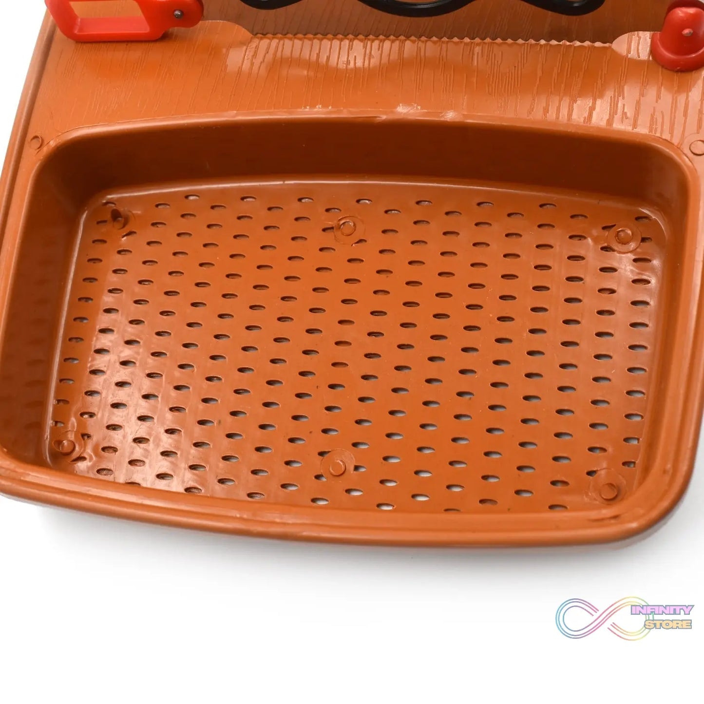 Versatile kitchen cut and wash box with tray, for easy vegetable and fruit prep.