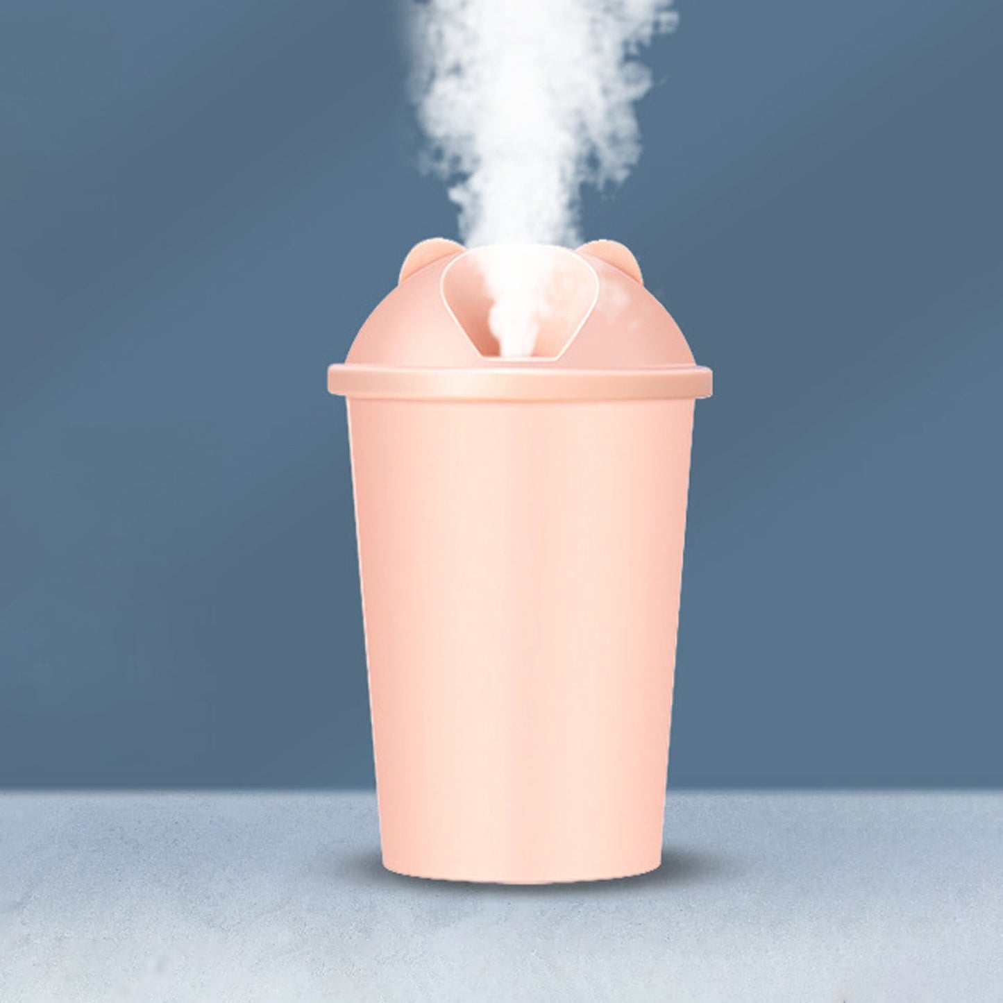 Cute Bear Shape USB Humidifiers Cup (1 Pc / Multicolor Light) - infinityexculsivestore.com
