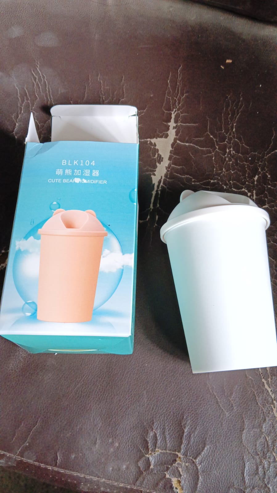 Cute Bear Shape USB Humidifiers Cup (1 Pc / Multicolor Light) - infinityexculsivestore.com