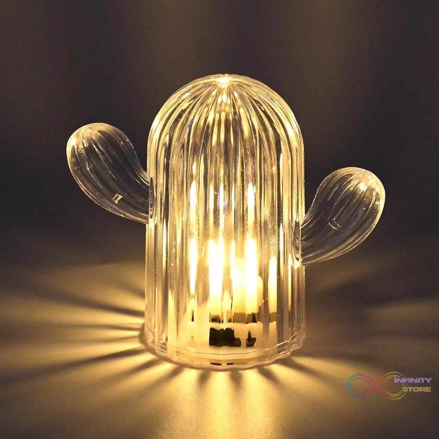 Cute Cactus LED Night Light (Cactus / 1 Pc) - infinityexculsivestore.com