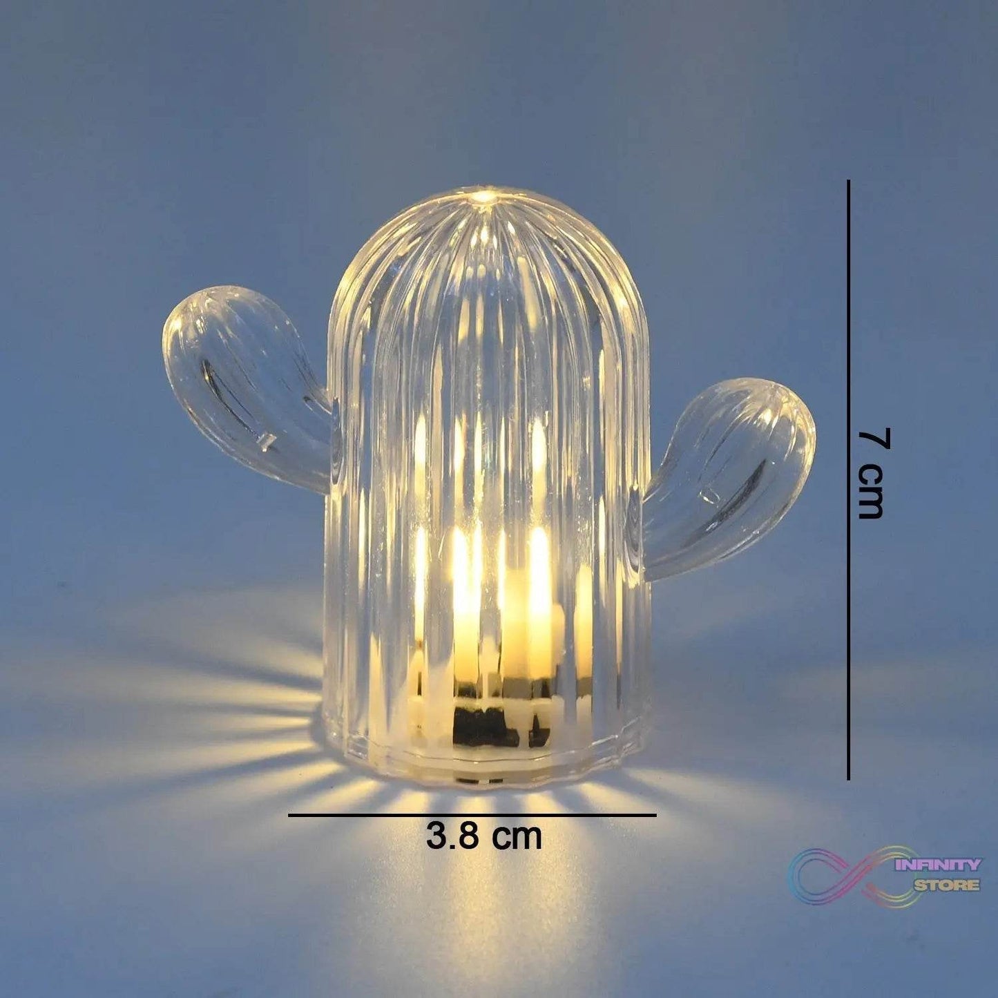 Cute Cactus LED Night Light (Cactus / 1 Pc) - infinityexculsivestore.com