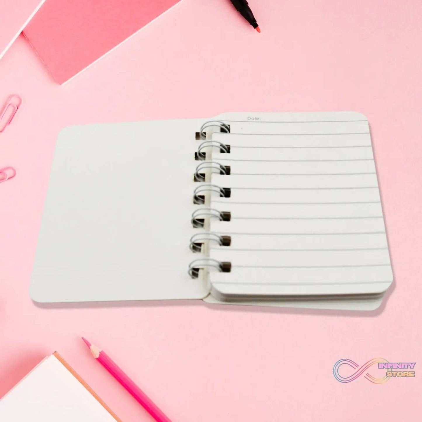 Cute Journal Diary, Notebook for Women Men Memo Notepad Sketchbook 80 Pages Writing Journal for Journaling Notes Study School Work Boys Girls, Stationery (82x105MM / 1 Pc) - infinityexculsivestore.com