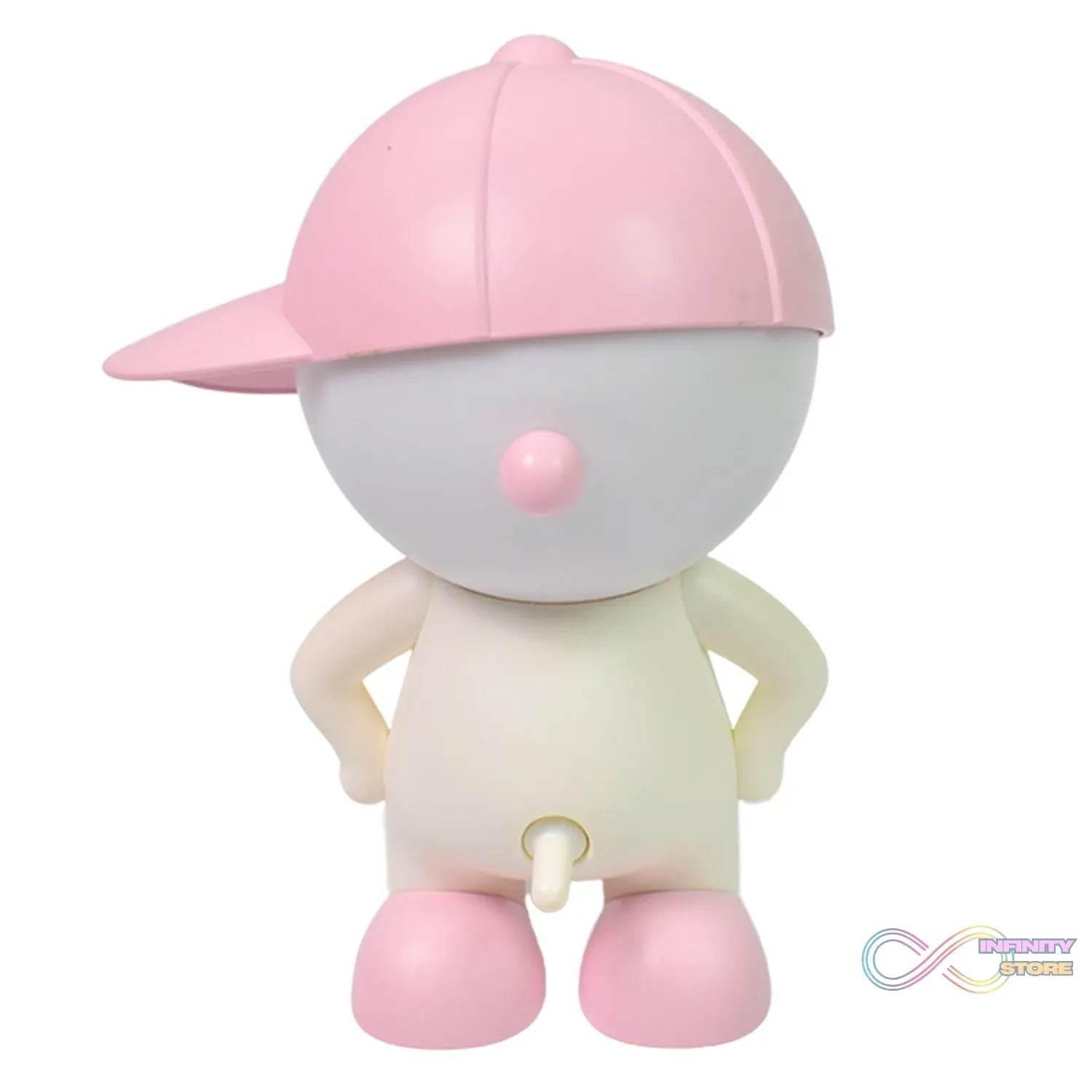 Cute Lovely Cartoon Design LED Desk Night Light With Plastic Head Cap (1 Pc) - infinityexculsivestore.com