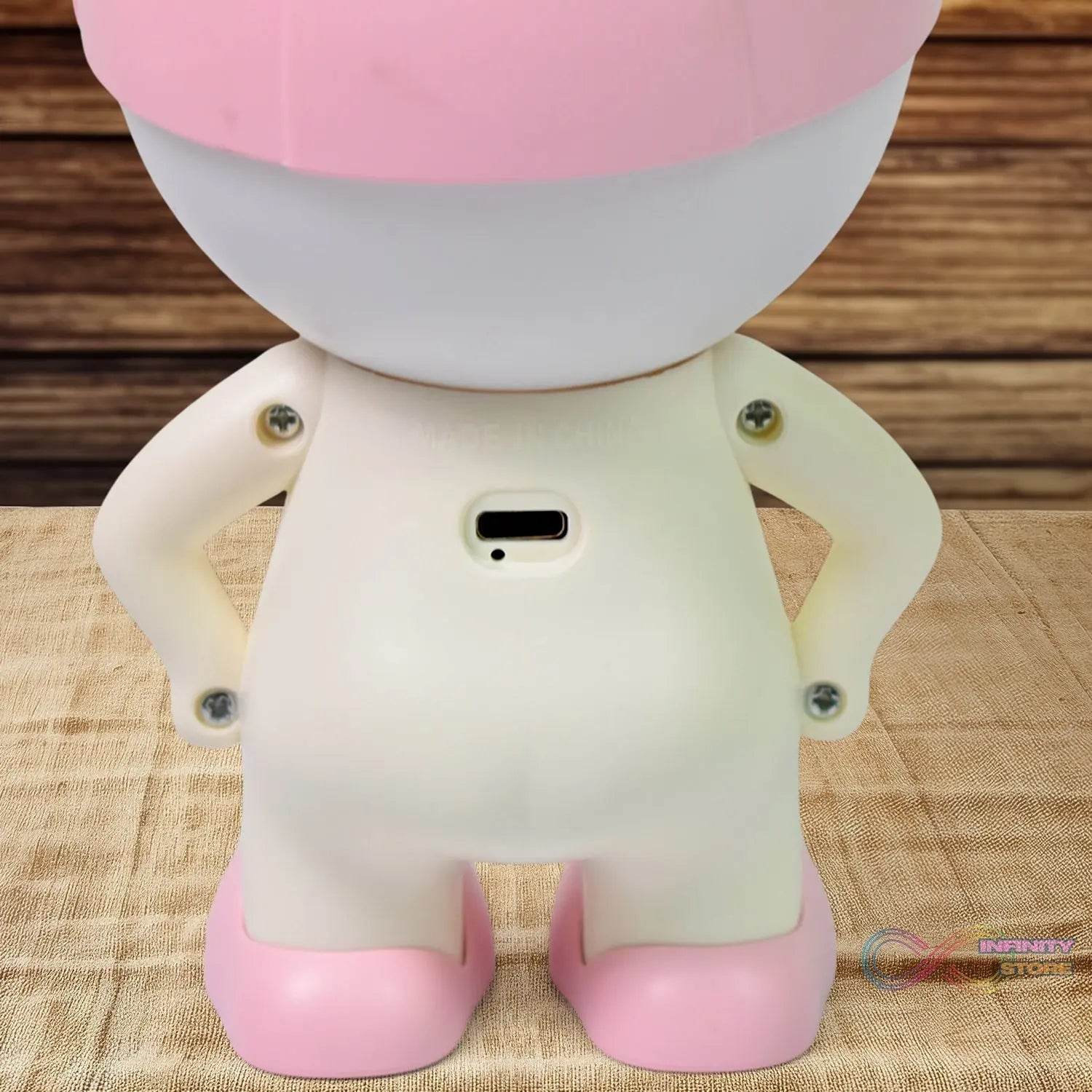 Cute Lovely Cartoon Design LED Desk Night Light With Plastic Head Cap (1 Pc) - infinityexculsivestore.com