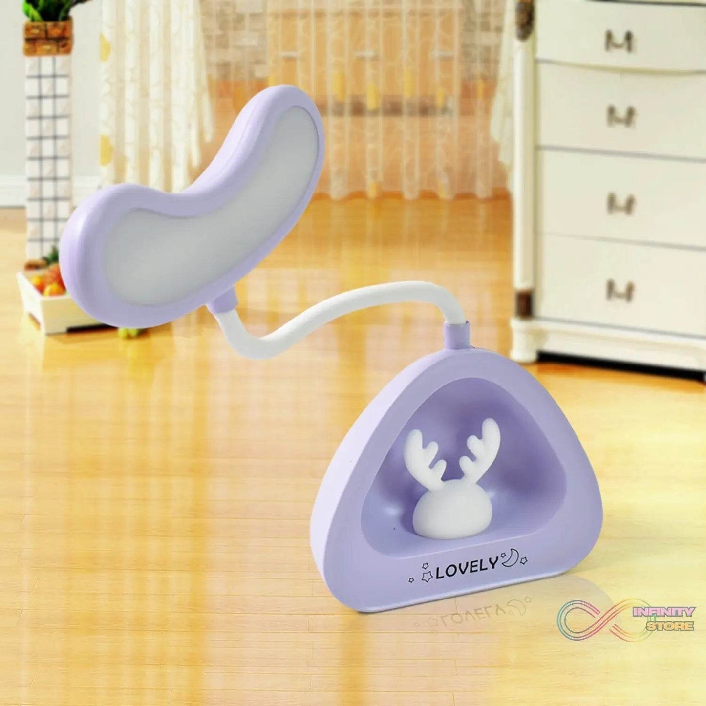 Cute Lovely LED Desk Light, LED Lamps Button Control (1 Pc) - infinityexculsivestore.com