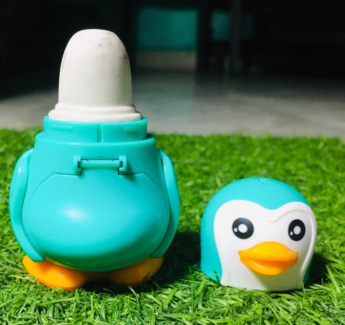 Cute Penguin 2-in-1 Sharpener and Eraser, Decorative Design, Kids School Supplies - infinityexculsivestore.com