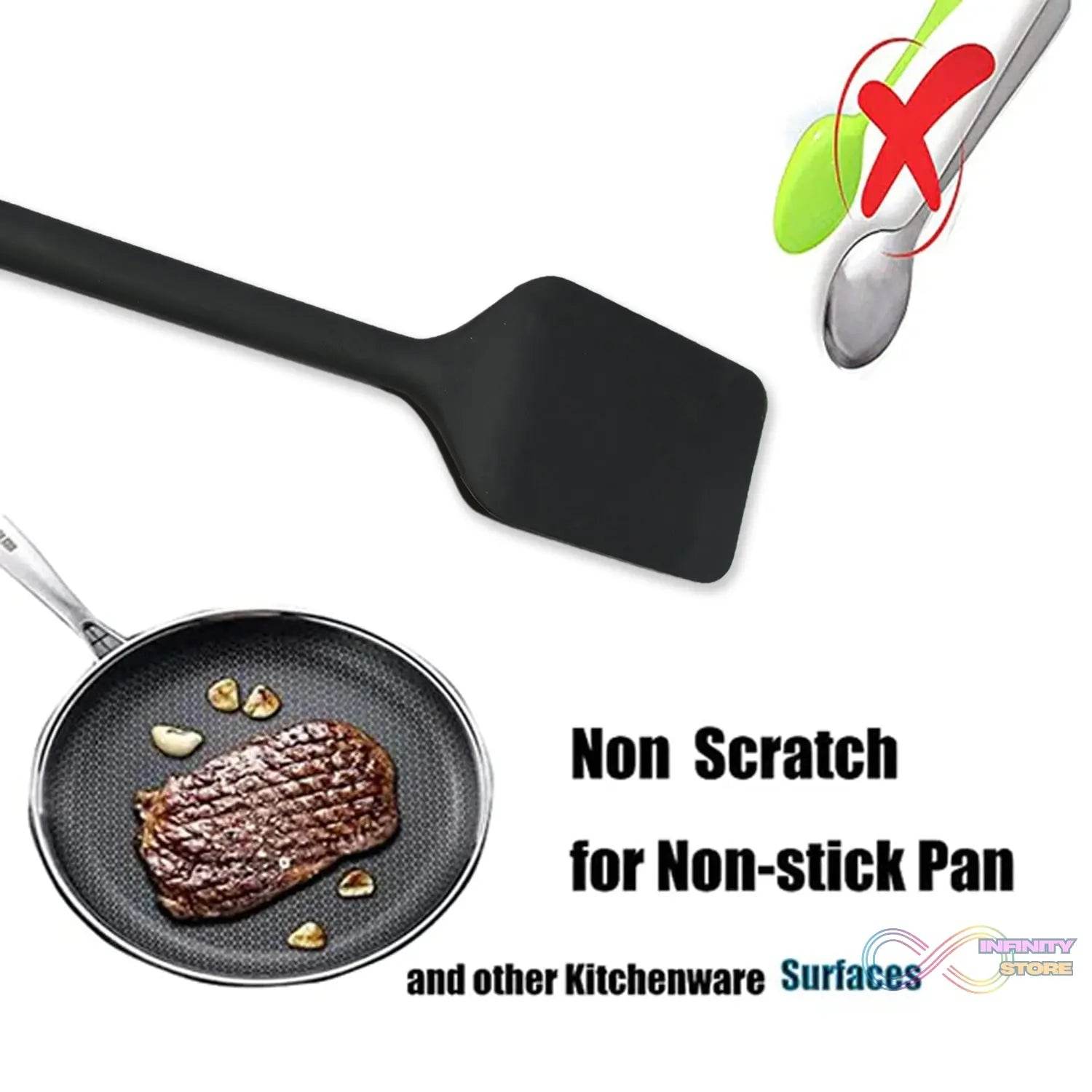 Cutlery Kitchen Set Dessert Serving Spatulas-Premium Nylon Turner and Flipper - infinityexculsivestore.com