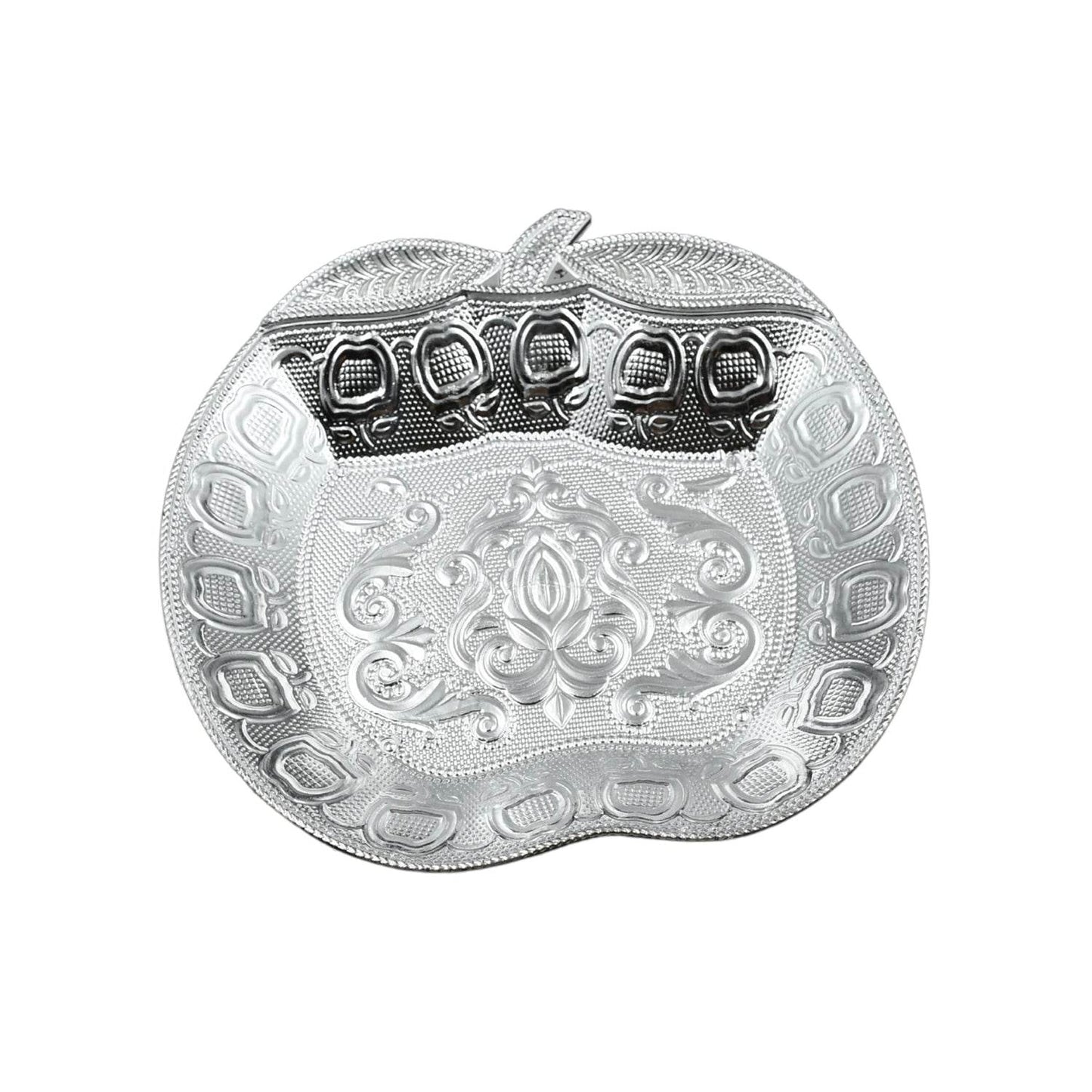 DECORATIVE MUKHWAS SERVING TRAY SERVING MUKHWAS PLATE FANCY TRAY DRY FRUIT SERVING TRAY (1 Pc Set) - infinityexculsivestore.com