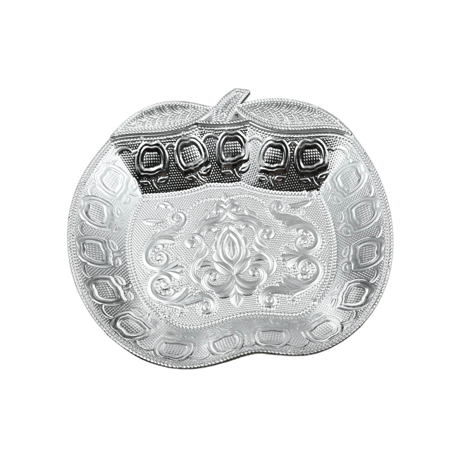 DECORATIVE MUKHWAS SERVING TRAY SERVING MUKHWAS PLATE FANCY TRAY DRY FRUIT SERVING TRAY (1 Pc Set) - infinityexculsivestore.com