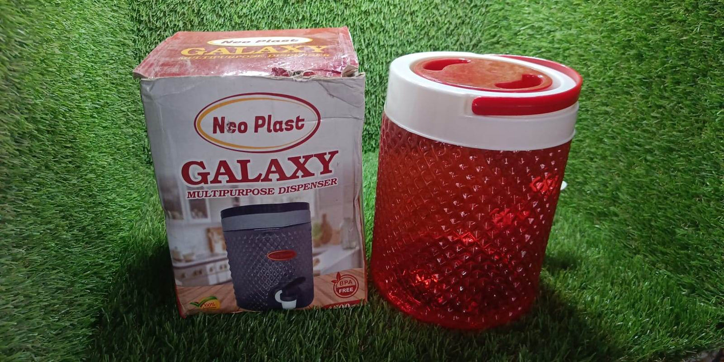 DIAMOND CUT DESIGN PLASTIC WATER JUG TO CARRYING WATER AND OTHER BEVERAGES (4500ML) - infinityexculsivestore.com