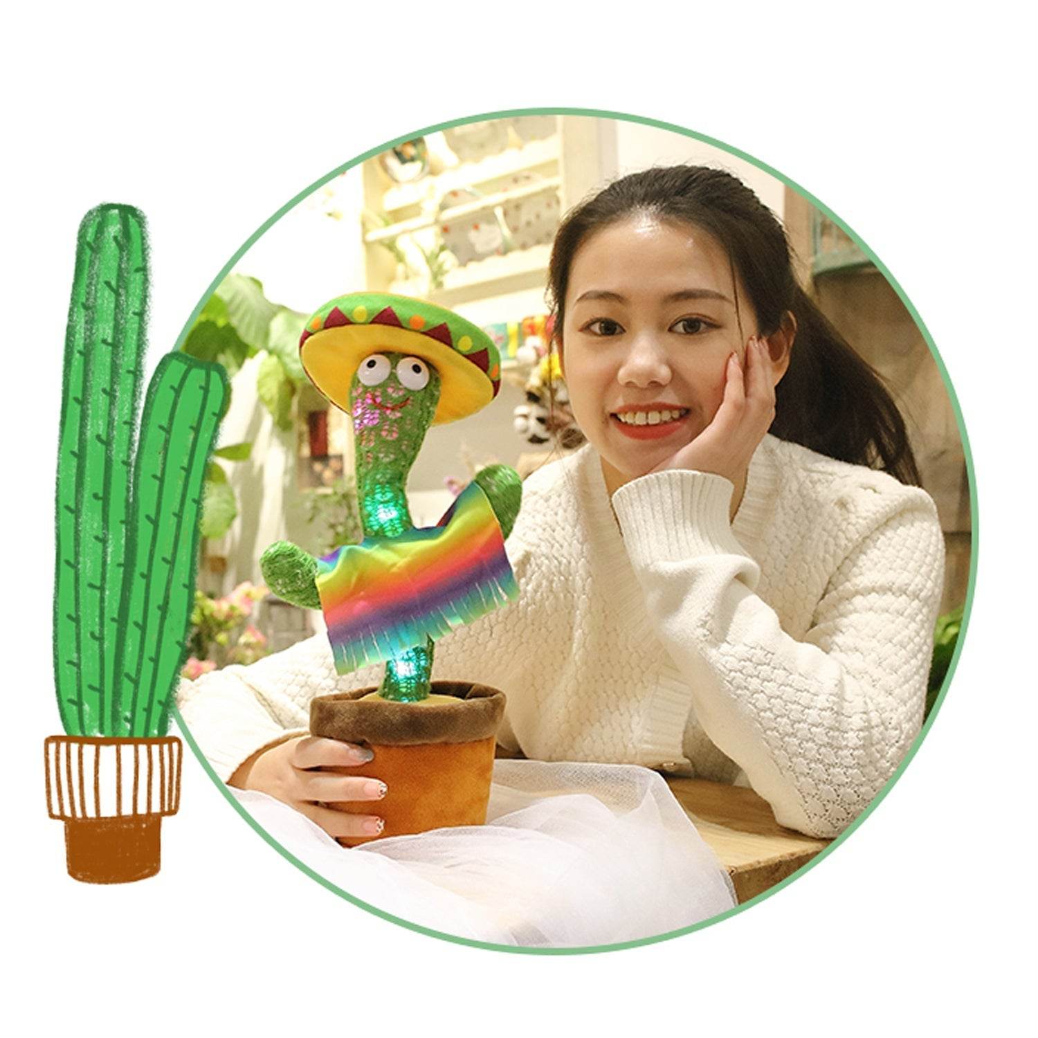 Dancing Cactus Toy - infinityexculsivestore.com