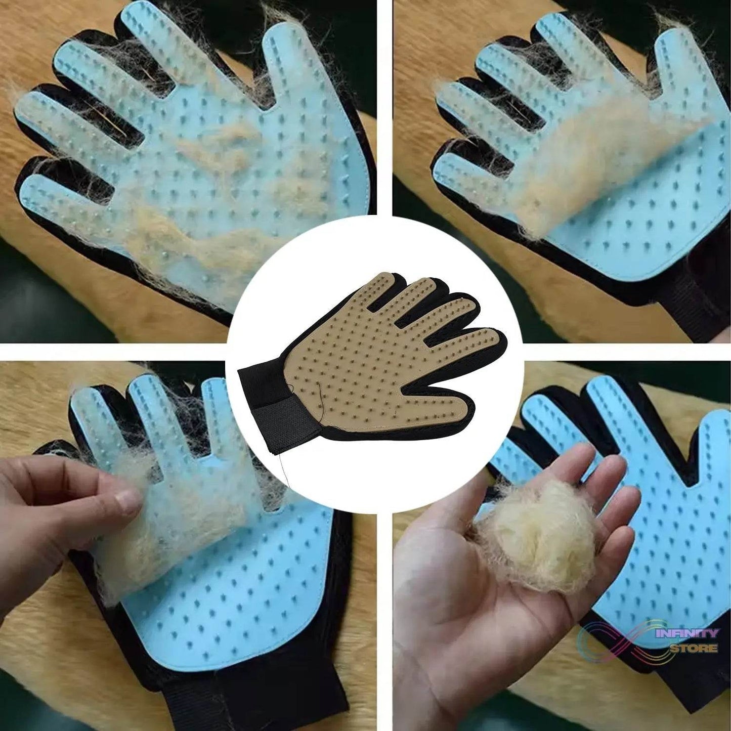 Dark Brown Gloves, Gloves Bathing Tool (1 Pc) - infinityexculsivestore.com
