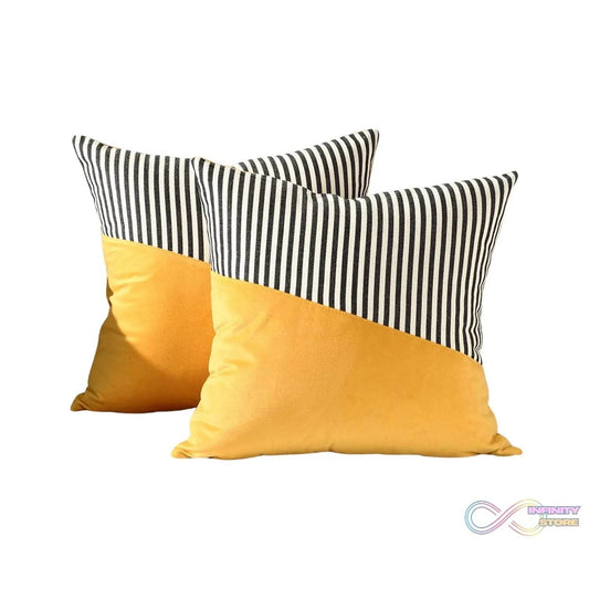 Decorative Pillow Covers Cushion Cases Soft Cotton (22 Γ 22 Inch / 1 Pair / 2 Pc) - infinityexculsivestore.com