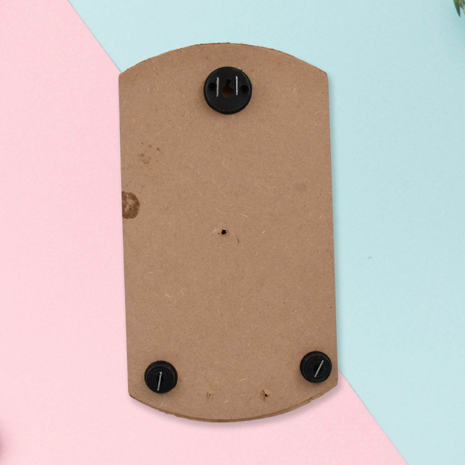 Decorative Wooden Vertical Scenery with Hooks for Wall Hanging - infinityexculsivestore.com