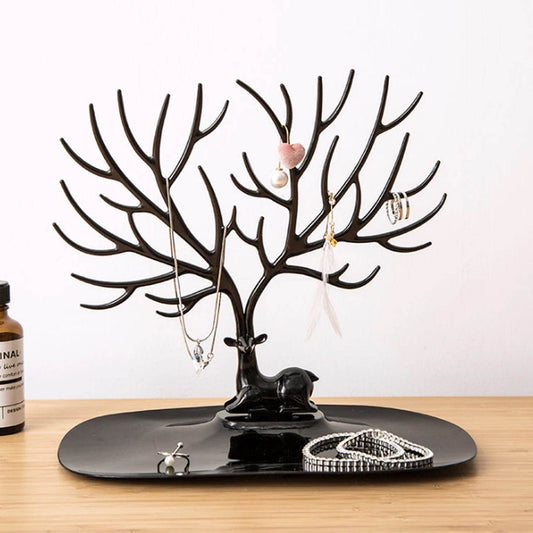 Deer Shaped Jewellery Display Holder Earring Necklace Holder Organiser (1Pc Only) - infinityexculsivestore.com
