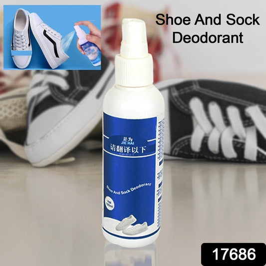 Deodorant Spray for Shoes & Socks, Shoe Deodorizer Spray, Shoe Odor Eliminator Spray, Sneaker & Shoe Deodorant, Freshness for Work Shoes, Safety Shoes, Sports Shoes & More (100 ML) - infinityexculsivestore.com